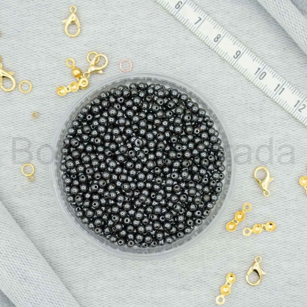3 mm Hematit Boncuk 
