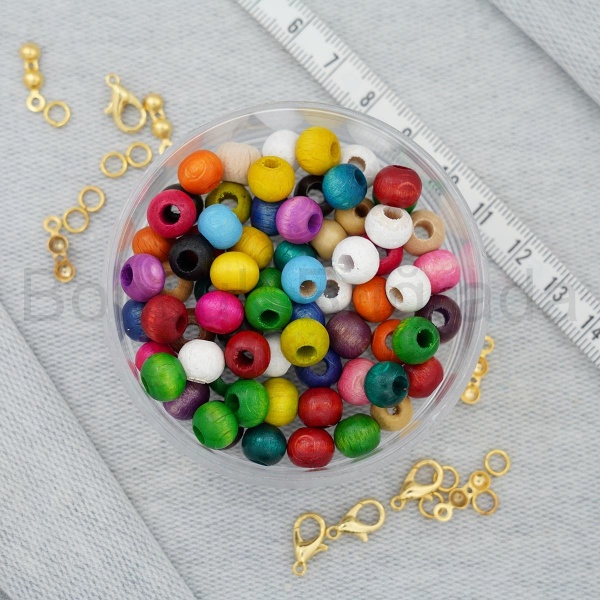 7x8 mm Ahşap Boncuk 