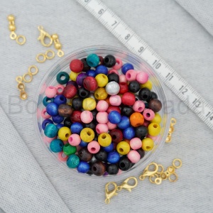 5x6 mm Ahşap Boncuk