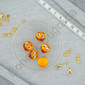 Emoji Figürlü Murano Boncuk 