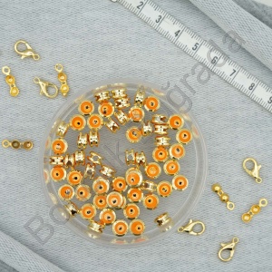 8 mm Kanallı Nazar Boncuğu 