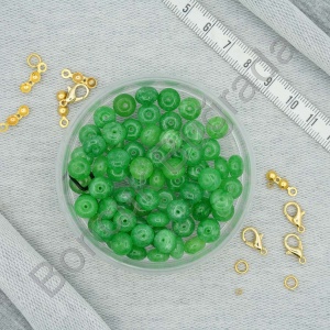 8 mm Rondela Kesim Jade Taşı