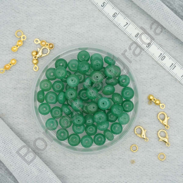 8 mm Rondela Kesim Aventurin Taşı