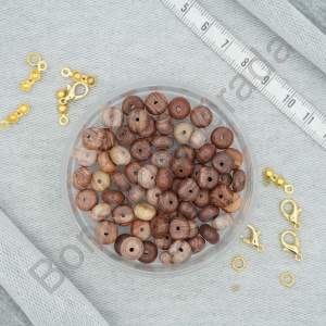 8 mm Rondela Kesim Jade Taşı