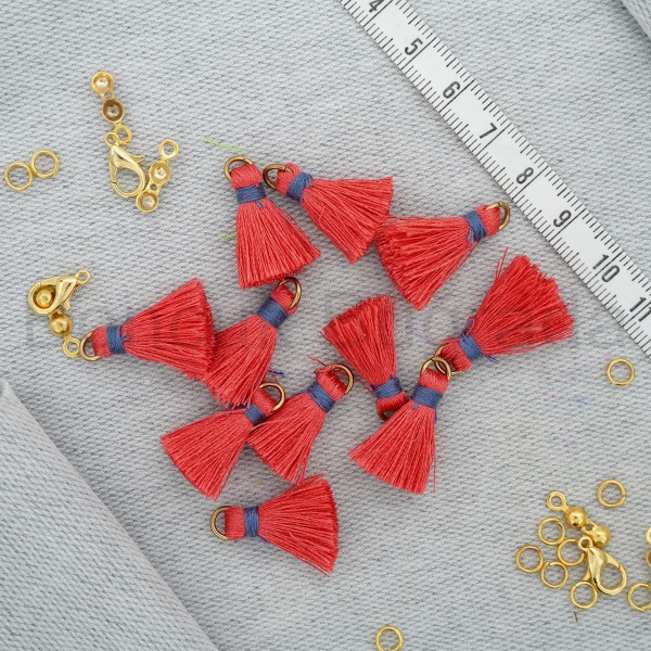 2 cm Halkalı İp Püskül