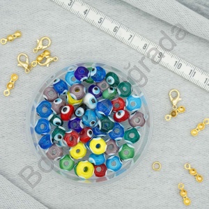 5x8 mm Gözlü Cam Boncuk