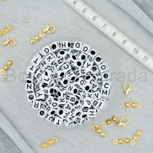 6 mm Beyaz Zar Harf (2.Kalite)