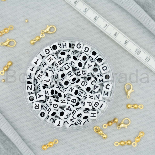6 mm Beyaz Zar Harf (2.Kalite)