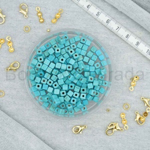 4 mm Küp Figürlü Havlit Taşı