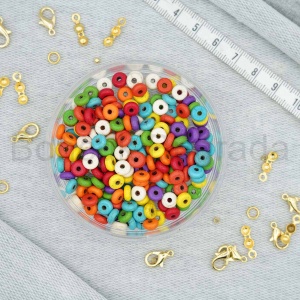 3x6 mm Yassı Figürlü Havlit Taşı