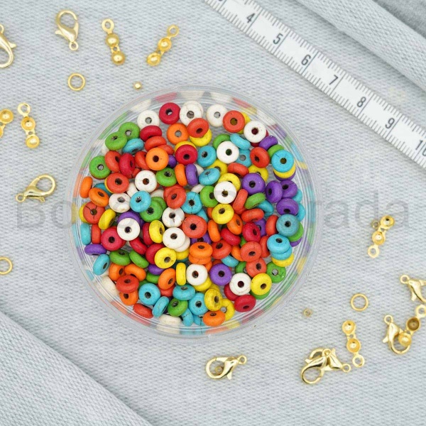 3x6 mm Yassı Figürlü Havlit Taşı