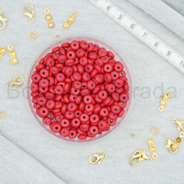 3x6 mm Yassı Figürlü Havlit Taşı