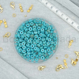 3x6 mm Yassı Figürlü Havlit Taşı