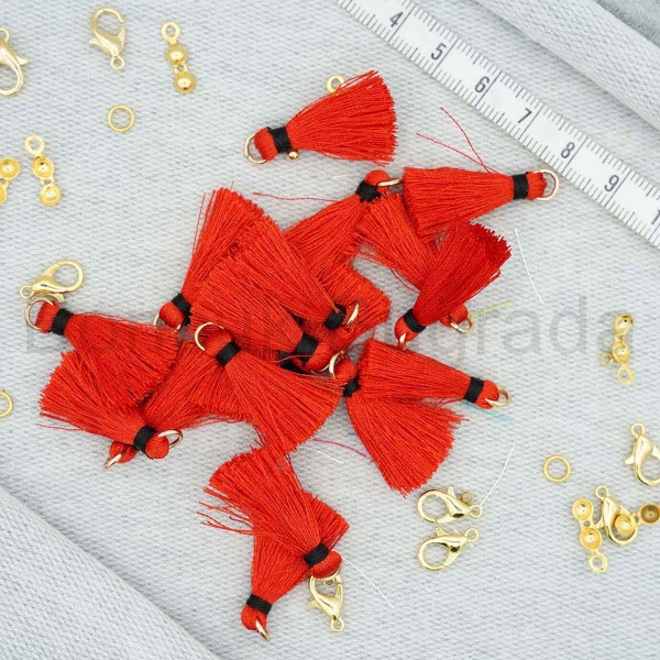 2 cm Halkalı İp Püskül