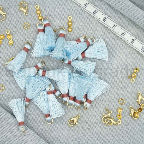 2 cm Halkalı İp Püskül