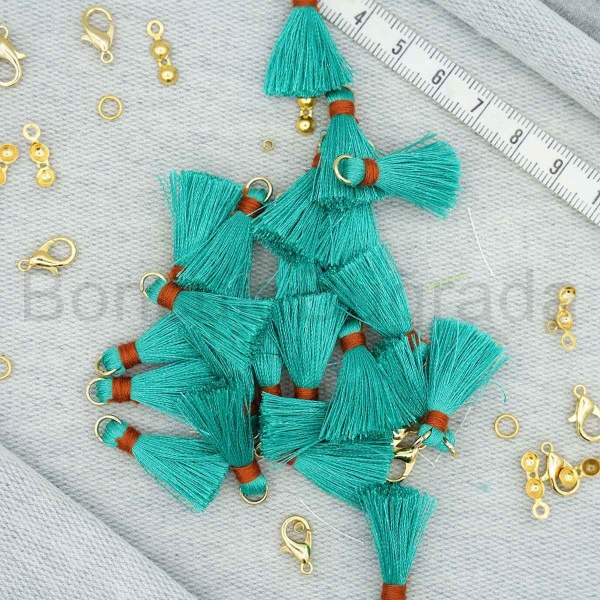 2 cm Halkalı İp Püskül