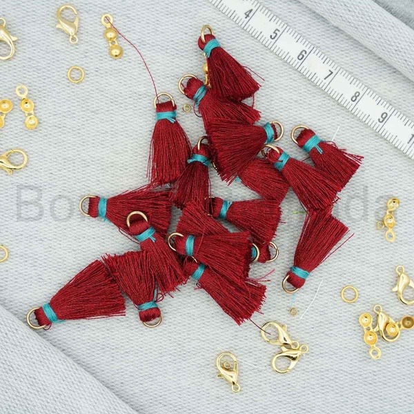 2 cm Halkalı İp Püskül