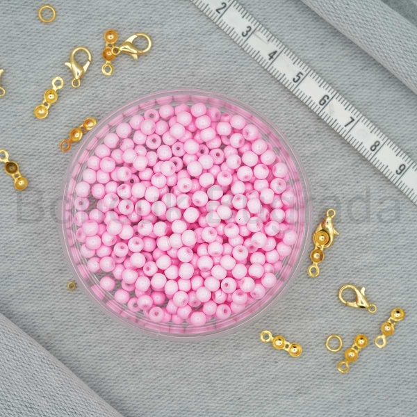 4 mm Boyama Cam Boncuk