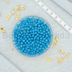 4 mm Boyama Cam Boncuk