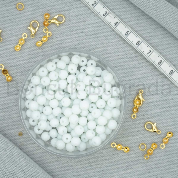 6 mm Boyama Cam Boncuk