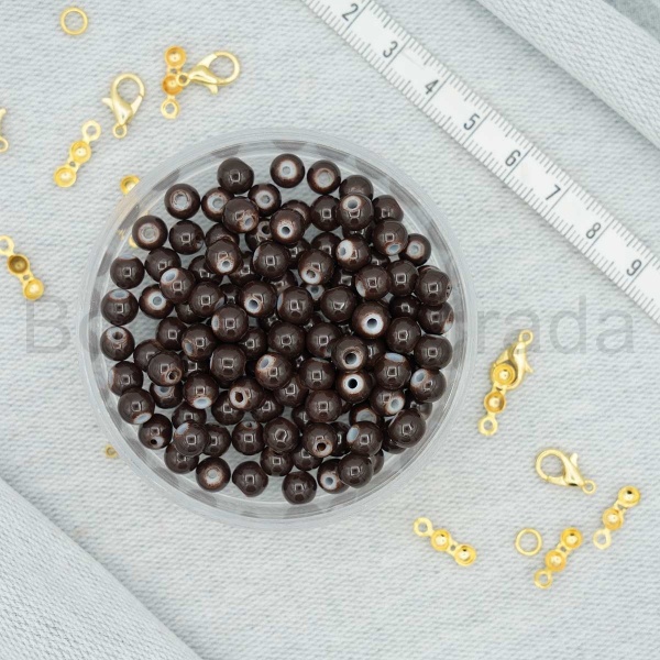 6 mm Boyama Cam Boncuk