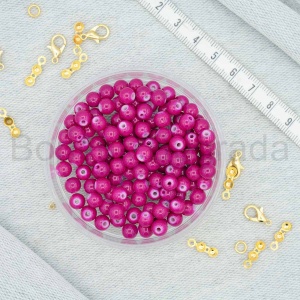 6 mm Boyama Cam Boncuk
