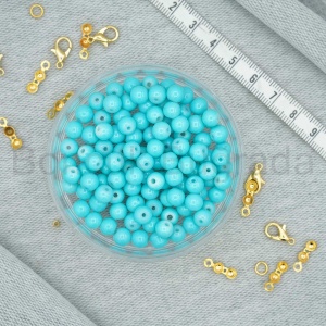 6 mm Boyama Cam Boncuk