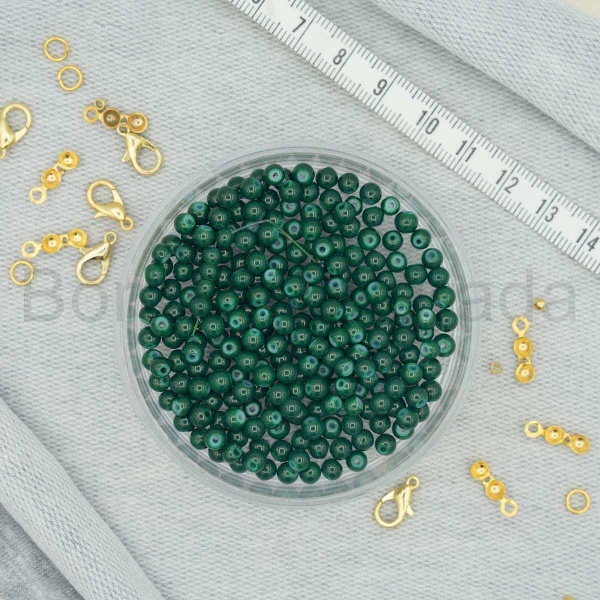 4 mm Boyama Cam Boncuk