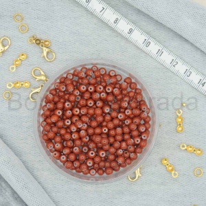 4 mm Boyama Cam Boncuk