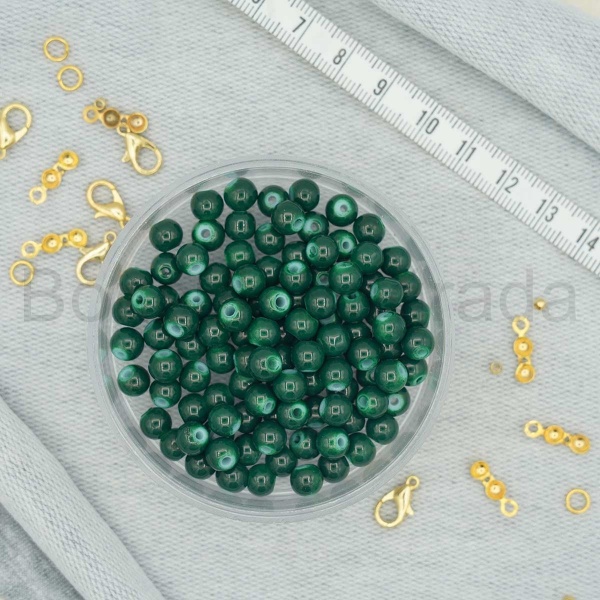 6 mm Boyama Cam Boncuk