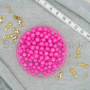 6 mm Boyama Cam Boncuk