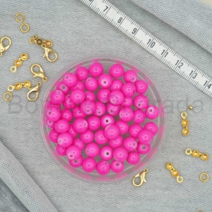 8 mm Boyama Cam Boncuk
