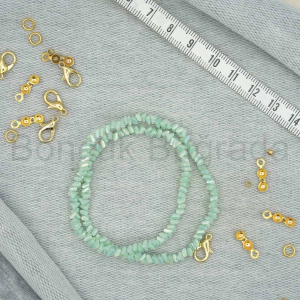 2x3 mm Kırık Kristal Boncuk 
