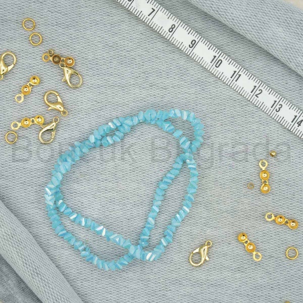 2x3 mm Kırık Kristal Boncuk 
