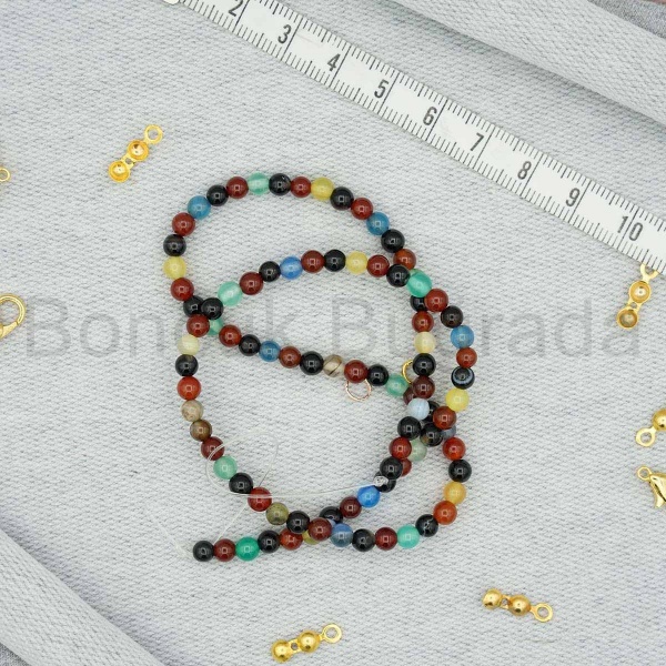 4 mm Akik Taşı