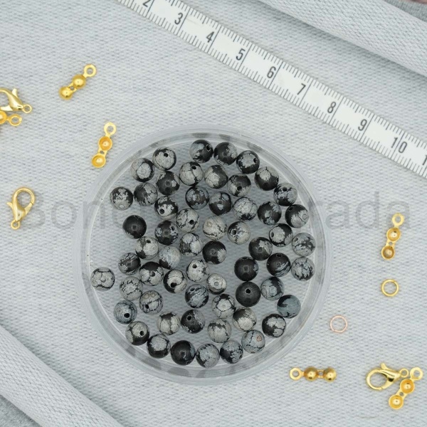 6 mm Obsidyen Taşı