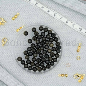 6 mm Gold Sheen Obsidyen Taşı
