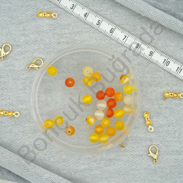 6 mm Akik Taşı