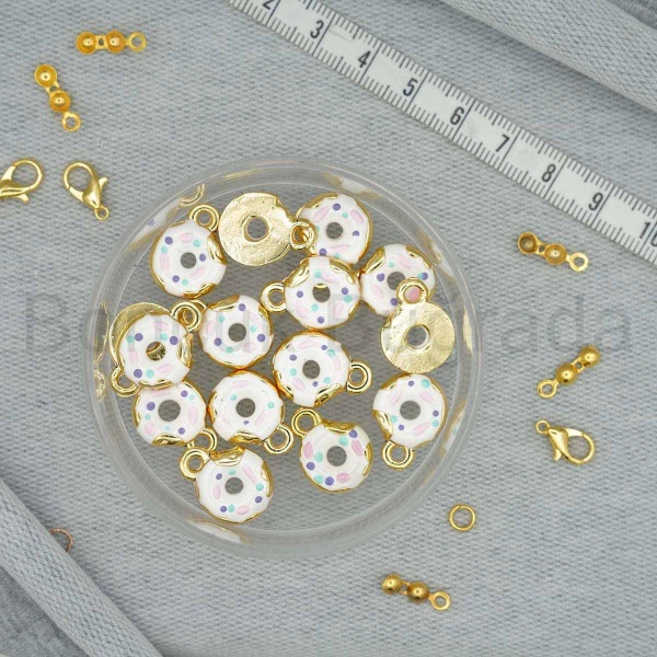 Tek Kulplu Kolye Bileklik Ucu - Donat