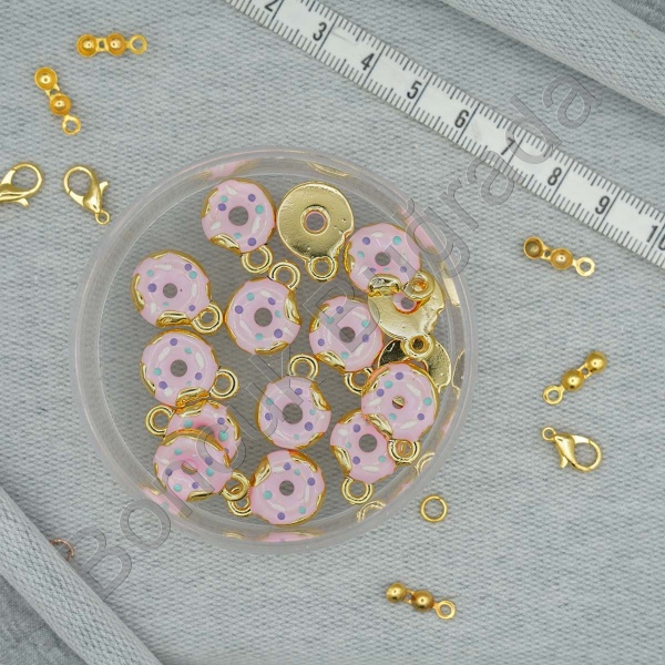 Tek Kulplu Kolye Bileklik Ucu - Donat