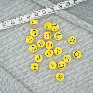 Emoji Figürlü Fimo Boncuklar