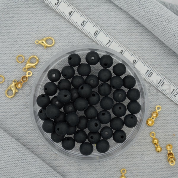 8 mm Boyama Cam Boncuk