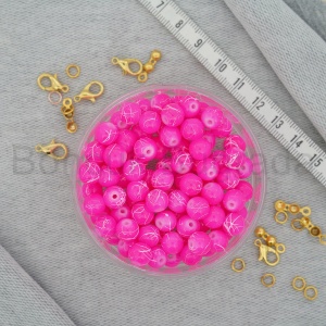 8 mm Boyama Cam Boncuk