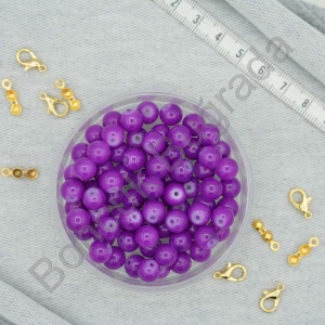 8 mm Boyama Cam Boncuk