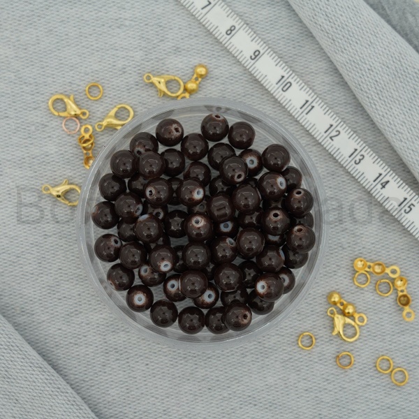 8 mm Boyama Cam Boncuk