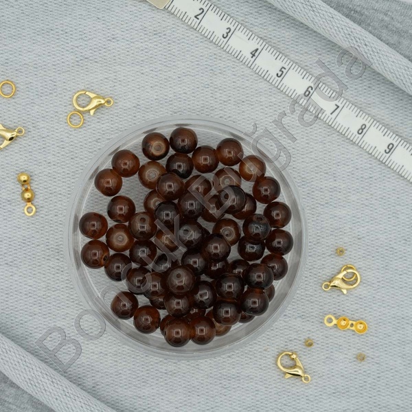 8 mm Boyama Cam Boncuk