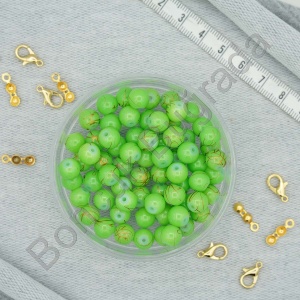 8 mm Boyama Cam Boncuk