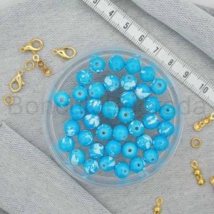 8 mm Boyama Cam Boncuk