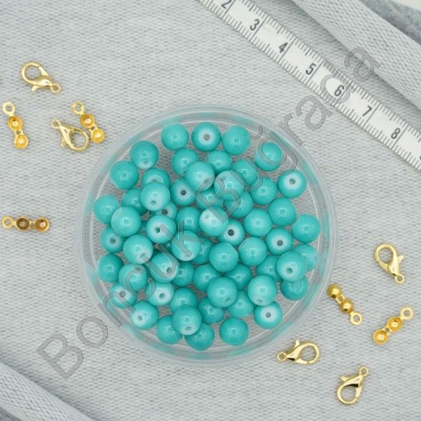 8 mm Boyama Cam Boncuk