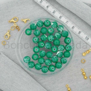 8 mm Boyama Cam Boncuk